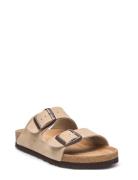 Rhwcolina Strap Sandal Bzt Flade Sandaler Beige Rosemunde