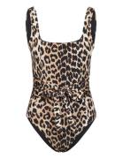 Jolenecras Swimsuit Badedragt Badetøj Brown Cras