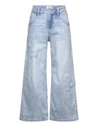 Trousers Denim Vega Bow Blue Bottoms Jeans Wide Jeans Blue Lindex