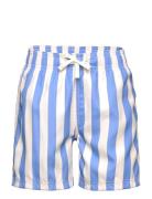 Swimshorts Aop Badeshorts Blue Lindex