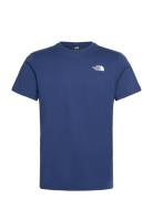 M S/S Redbox Tee Sport T-Kortærmet Skjorte Blue The North Face