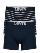 Levis Men Vintg Stripe Yd Boxer Brief 2P Boxershorts Blue Levi's®