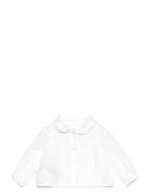 Bamboo Cotton Blouse Tops Blouses & Tunics White Mango