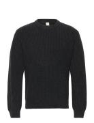 Dorper Designers Knitwear Round Necks Black Brixtol Textiles