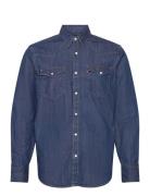 Barstow Western Standard Lower Tops Shirts Denim Shirts Blue Levi's®