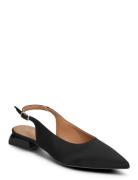 Kala Shoes Heels Pumps Sling Backs Black Pavement