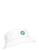 Val Kids Bucket Hat Accessories Headwear Hats Bucket Hats White WOOD W...