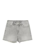 Denim Shorts Wide Grey Bottoms Shorts Grey Indian Blue Jeans