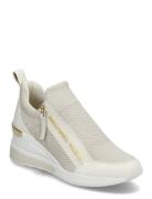 Willis Wedge Trainer High-top Sneakers Cream Michael Kors