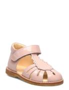 Sandals - Flat - Closed Toe Shoes Summer Shoes Sandals Pink ANGULUS