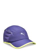 Runner Short Visor 5 Panel Cap Sport Sport Accessories Sport Caps Purp...