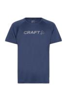 Core Essence Logo Tee M Sport T-Kortærmet Skjorte Navy Craft