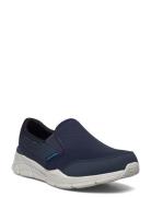 Mens Relaxed Fit Equalizer 4.0 - Persisting Low-top Sneakers Blue Skec...