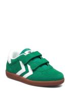 Victory Suede Ii Sport Sneakers Low-top Sneakers Green Hummel