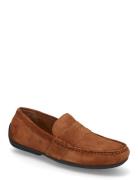 Reynold Suede Driver Loafers Flade Sko Brown Polo Ralph Lauren