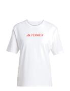 W Tx Logo Tee Sport Sport Clothing Sports Tops & T-shirts Sport T-Skjo...