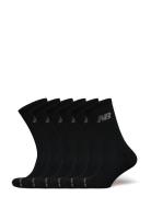 Performance Basic Crew 6 Pack Sport Sport Clothing Sport Socks Black N...