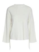 Yasfringa Ls O-Neck Knit Pullover S. Tops Knitwear Jumpers Cream YAS