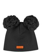 Cotton Double Tuft Beanie Accessories Headwear Hats Beanie Black Guggu...