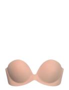 Padded Stick On Bra Wing Lingerie Bras & Tops Balc Tte Bras Beige Hunk...