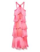 Vmfelicia Sl Ruffle Maxi Dress Exp Maxikjole Festkjole Multi/patterned...