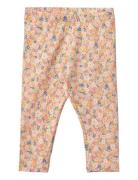 Jersey Leggings Jules Bottoms Leggings Multi/patterned Wheat