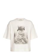 Cmmuse-Tee Tops T-shirts & Tops Short-sleeved White Copenhagen Muse