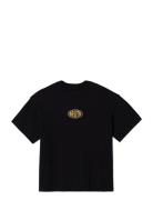 Largo Hw Relaxed Tee Tops T-Kortærmet Skjorte Black Brixton