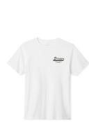 Township S/S Tlrt Tops T-Kortærmet Skjorte White Brixton