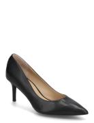 Lanette Leather Pump Shoes Heels Pumps Classic Black Lauren Ralph Laur...