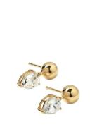 Katie Earrings Ørestickere Smykker Gold Syster P