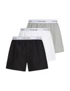 Boxer Slim 3Pk Underwear Boxer Shorts Black Calvin Klein