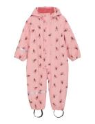 Rainwear Suit - Aop Outerwear Coveralls Rainwear Coveralls Pink CeLaVi