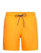 Puma Swim Men Mid Shorts 1P Sport Shorts Yellow Puma Swim