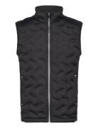 Mens Portrush Hybrid Vest Vest Black Abacus