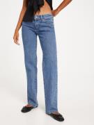 Abrand Jeans - Straight jeans - Mid Blue - A 99 Low Straight Cecilia O...