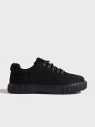 Nelly - Lave sneakers - Sort - Furry Track Sneaker - Sneakers