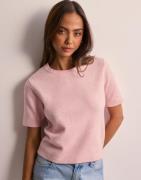 Nelly - Pink - Short Sleeve Knit Top