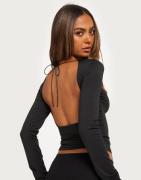 Nelly - Sort - Open Back Tie Top