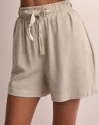 Object Collectors Item - Beige - Objsanne Hw Wide Shorts Noos