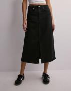 Selected Femme - Sort - Slfkrista-Gerda Hw Blck Dnm Max Ski