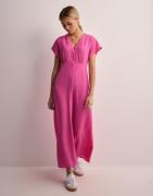 Only - Pink - Onlnova Life Lux Mollie Long Dress