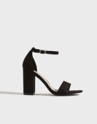 Nelly - Sort - High Block Heel Sandal