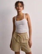 Vero Moda - Beige - Vmcarmen Hw Loose Shorts Noos