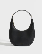 Michael Kors - Sort - Lg Crescent Tz Hobo Shldr