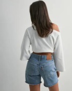 Levi's - Blå - 501 Mid Thigh Short Lw