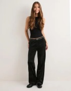 Only - Sort - Onlkayle-Elsy Straight Velvet Pant