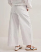 Vero Moda - Hvid - Awvana Mw Wide Ankle Pant Noos