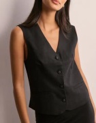 JJXX - Sort - Jxmary Linen Waistcoat Tlr