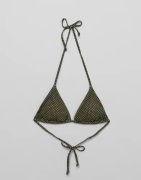 BECKSÖNDERGAARD - Grøn - Polka Dot Bel Bikini Top